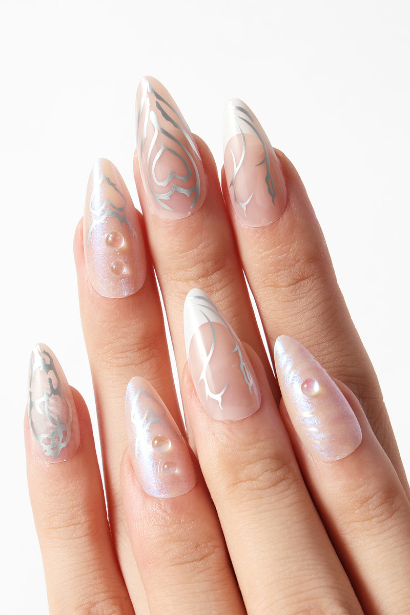 Chrome Hearts Press-On Nails | Never Have I Ever – NEVER HAVE I EVER
