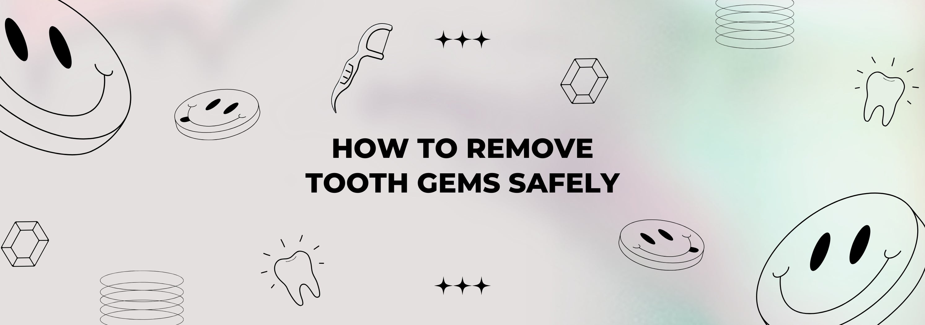 dental tooth gem removal procedure diagram
