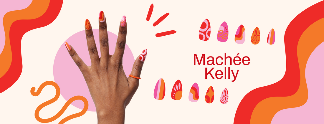 Machee Kelly x Never Have I Ever Press-on Nail Artist Collaboration Collection