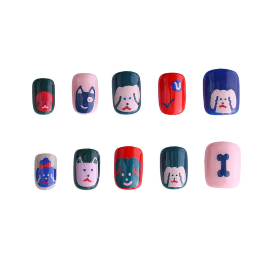 Paint the Paws - Press-On Nail 1280