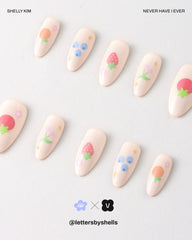 Fruit Doodles - Press-On Nail