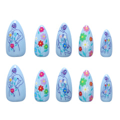 Floral Dude Party - Press-On Nail