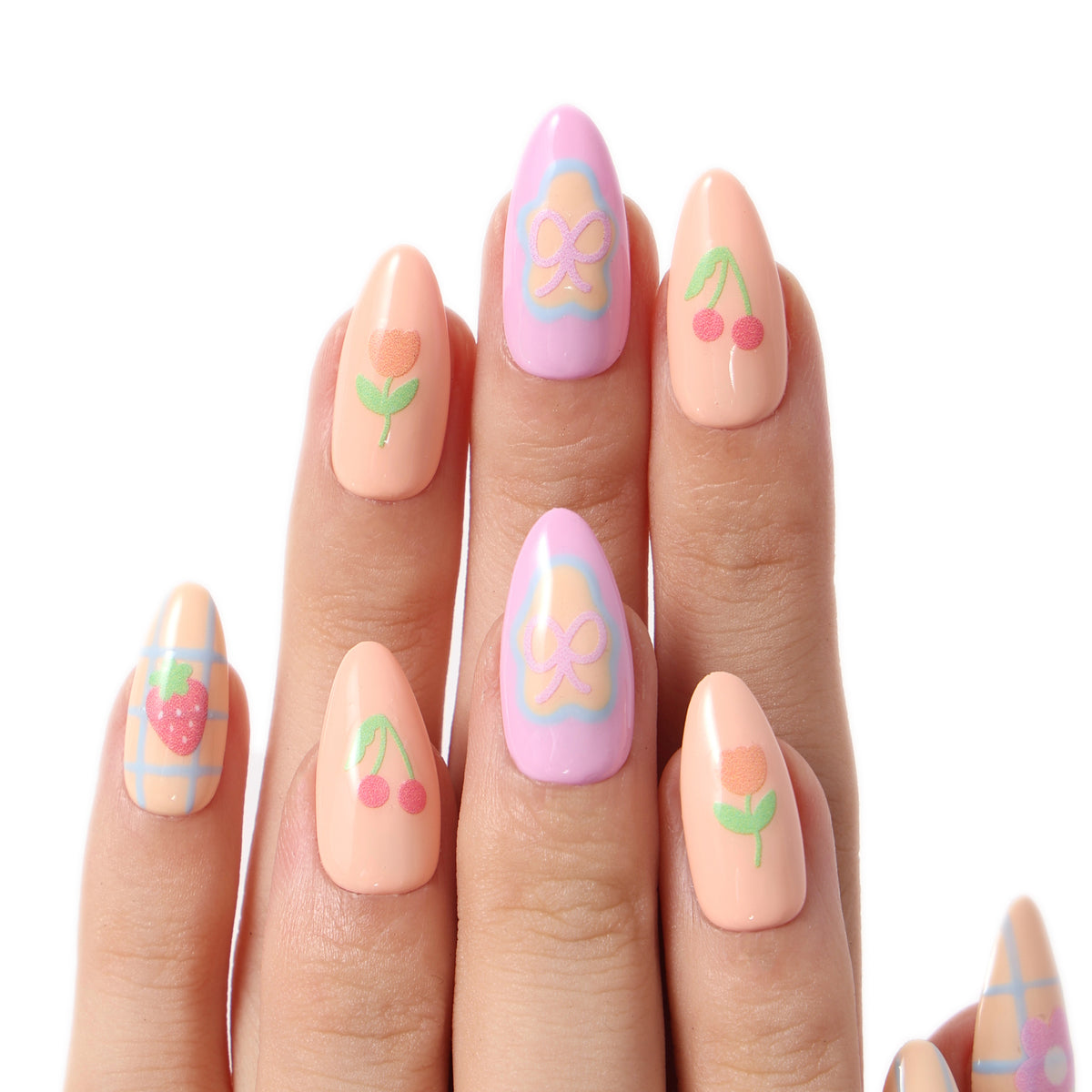 Playful Doodles - Press-On Nail