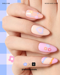 Happy Doodles - Press-On Nail