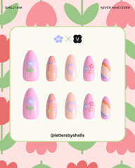 Happy Doodles - Press-On Nail