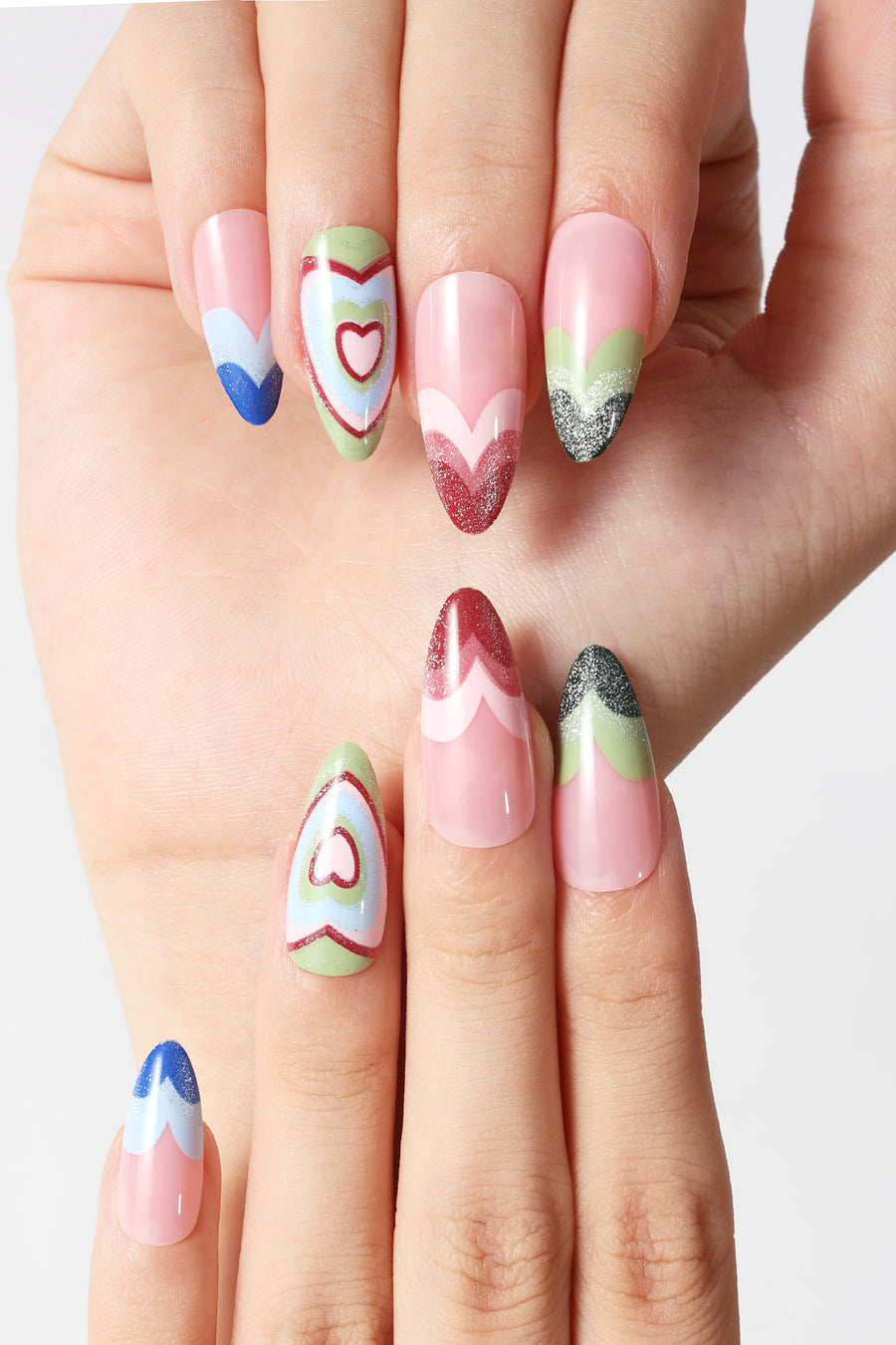 POWER OF HEARTS - Press-On Nails - NEVER HAVE I EVER