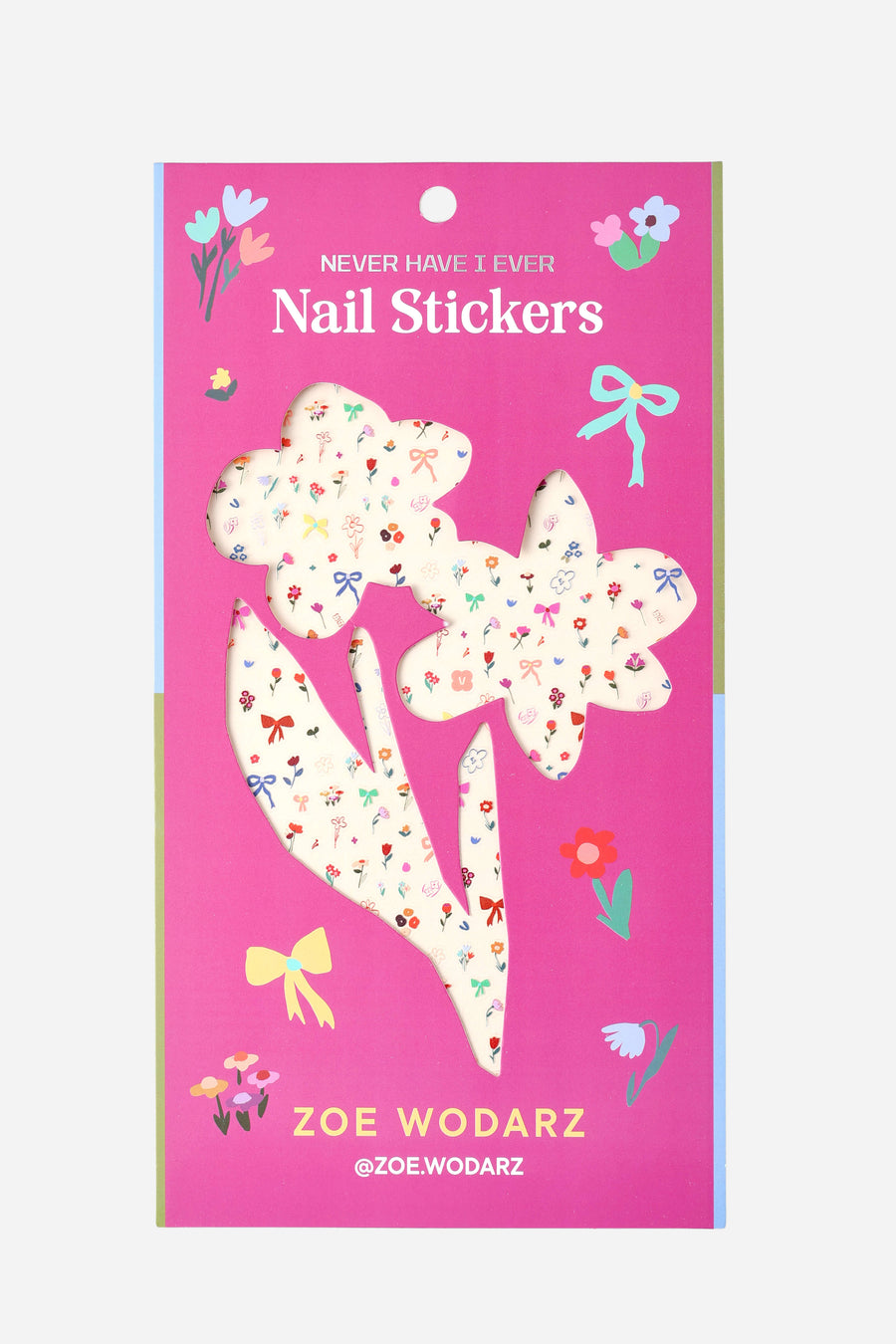 Nail Sticker by Zoe Wodarz - Flower Pop 
