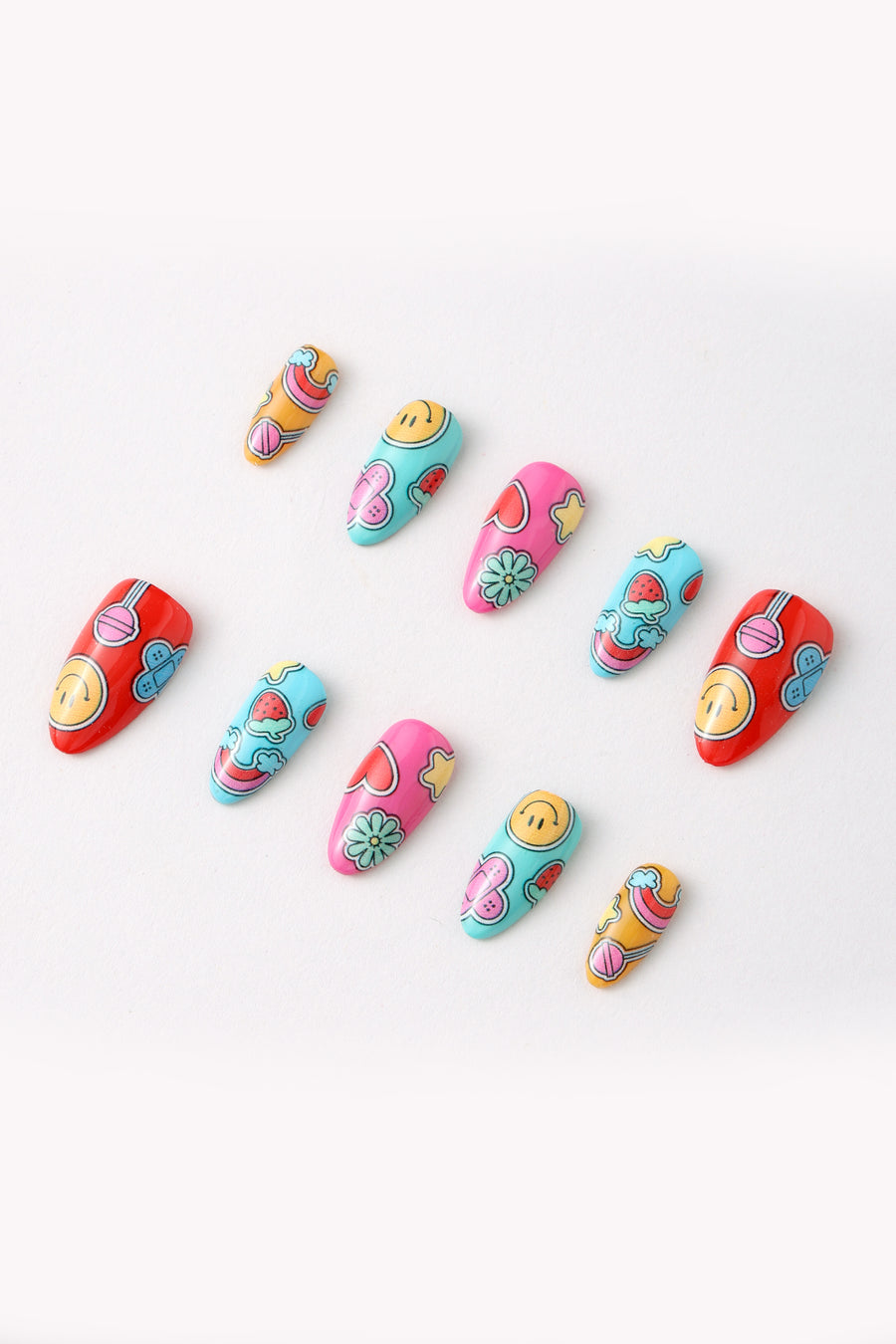 Sticker Mania by Mercedes Bazan - Press-on Nails 