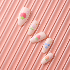 Fruit Doodles - Press-On Nail