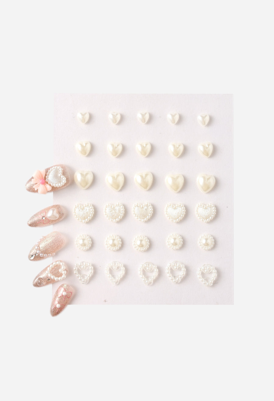 3D PEARL CHARMS - PEARL NAIL CHARMS 