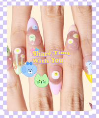 Share Time With You - Press-On Nail