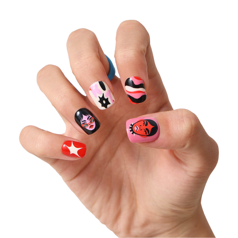 Riot by Camila Rosa - Press-on Nails 