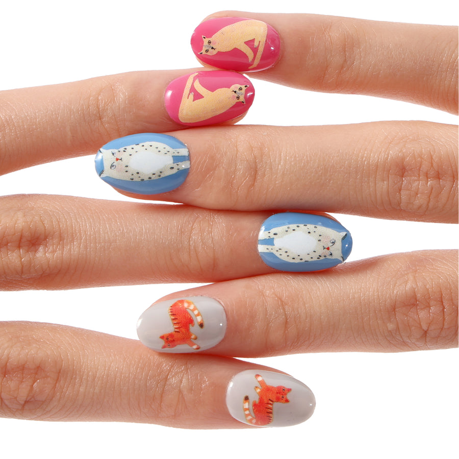 Curious Cats - Press-On Nail - NEVER HAVE I EVER