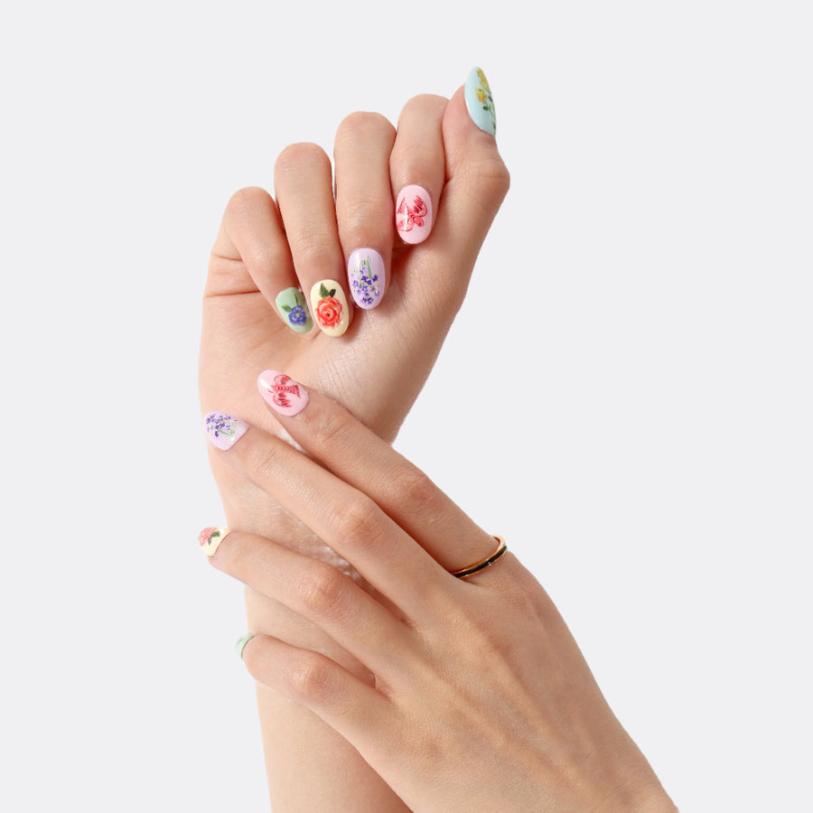 Floral Walk - Press-On Nail - NEVER HAVE I EVER