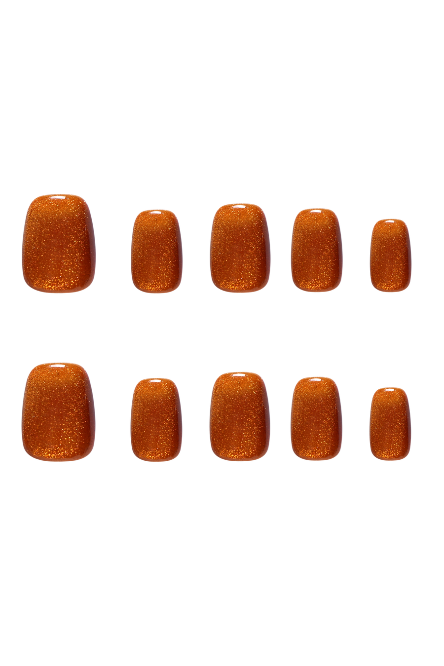 Maple Cat Eye - Press-On Nails - NEVER HAVE I EVER