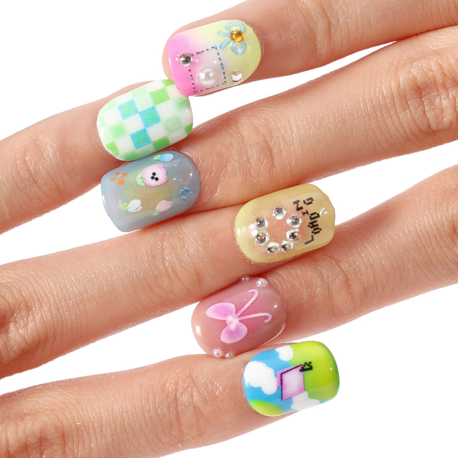 Vivi & Toto's Fantasy Dream - Press-On Nail - NEVER HAVE I EVER